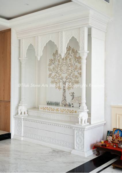 Beautiful Home Temple Marble That Combine Devotion With Style